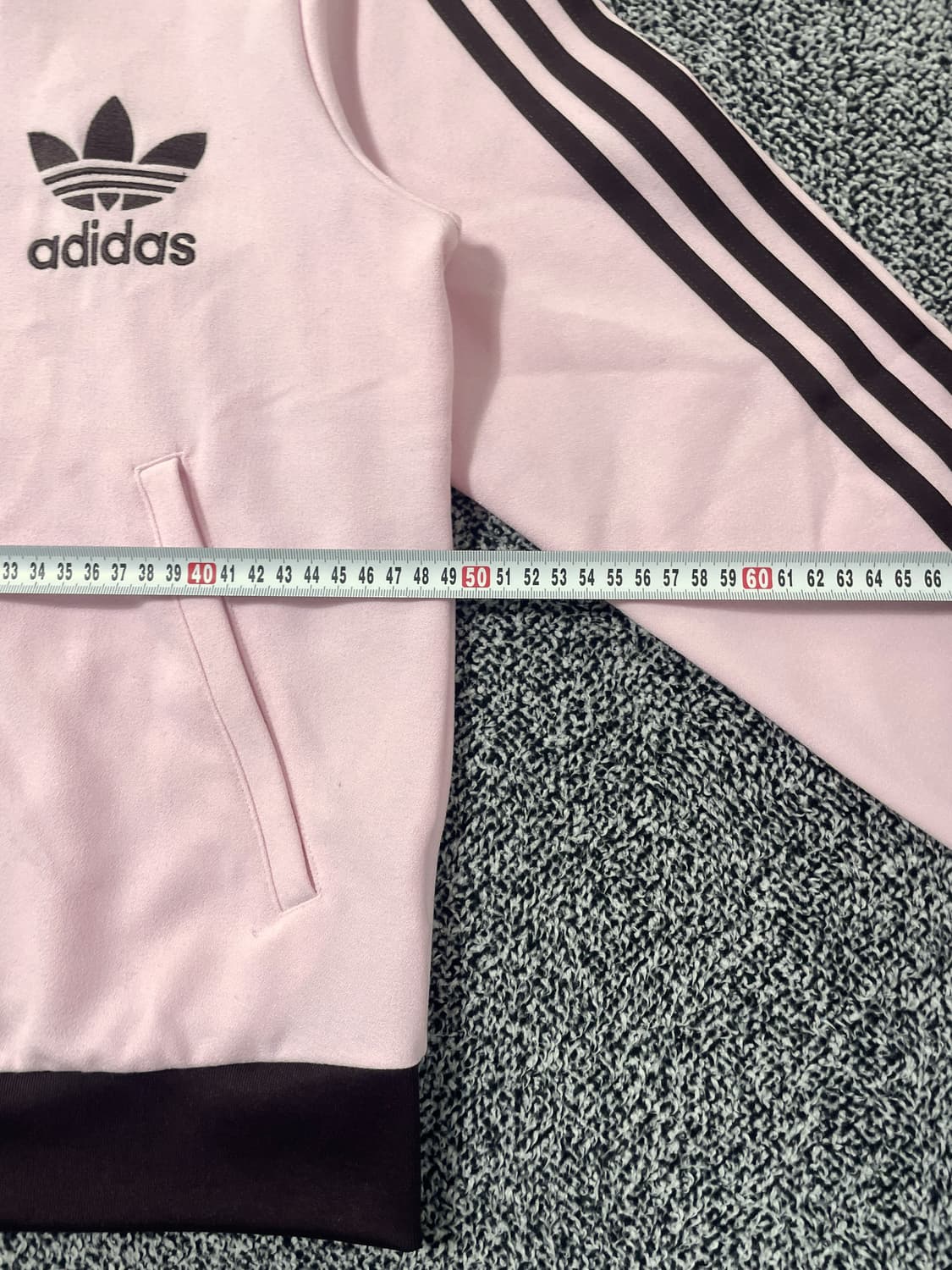 빈티지9. 아디다스 얼초배색 베켄바우어 트랙탑 핑크브라운 상품이미지5