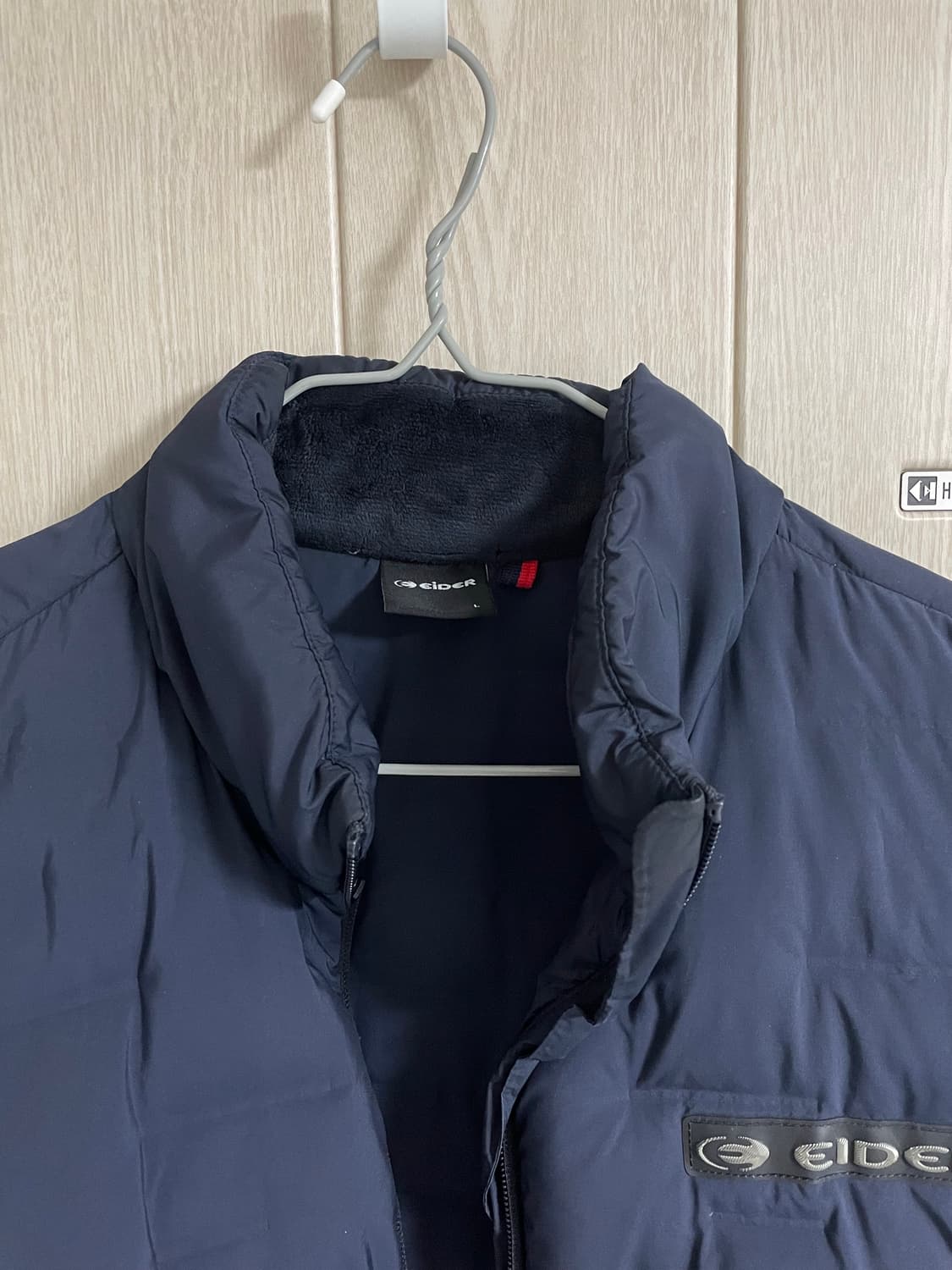 [L]아이더 경량패딩 자켓 네이비 상품이미지5