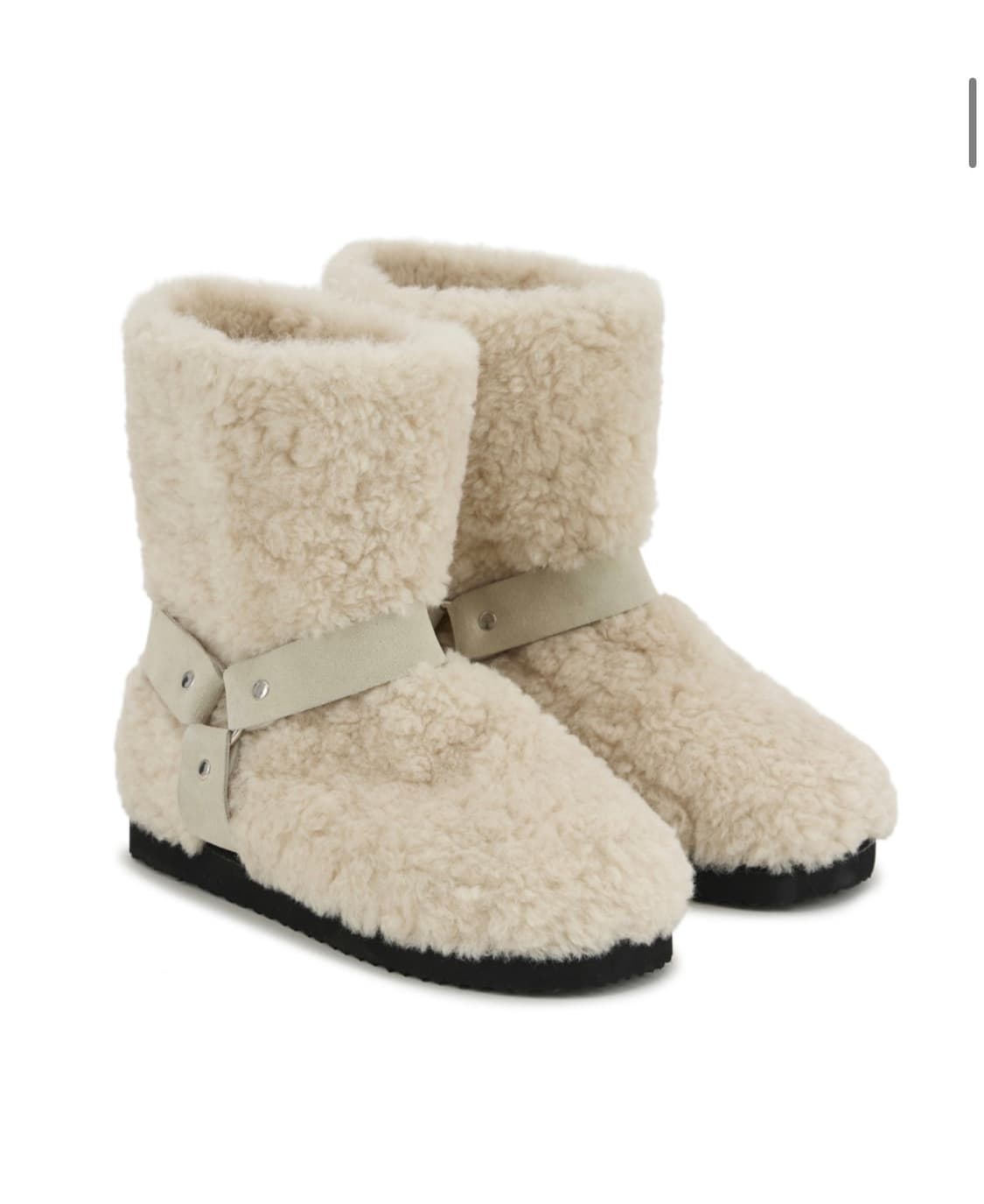 다이닛 폼폼 퍼부츠 베이지 240~250 상품이미지1