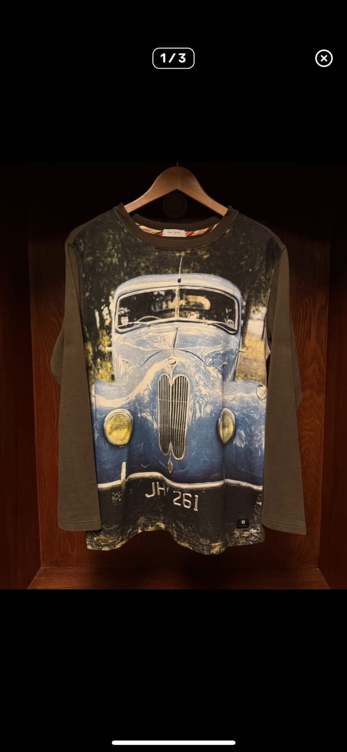 Paul Smith Car Long Sleeve 상품이미지1
