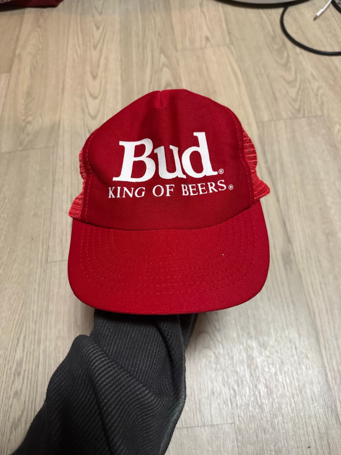 90s 빈티지 버드와이저 메쉬 캡 made in USA 상품이미지1