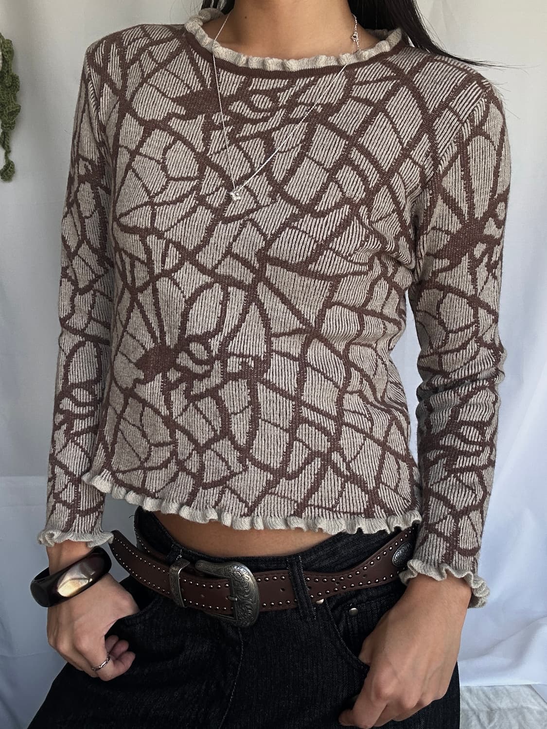 빈티지 에스닉 니트 상품이미지2