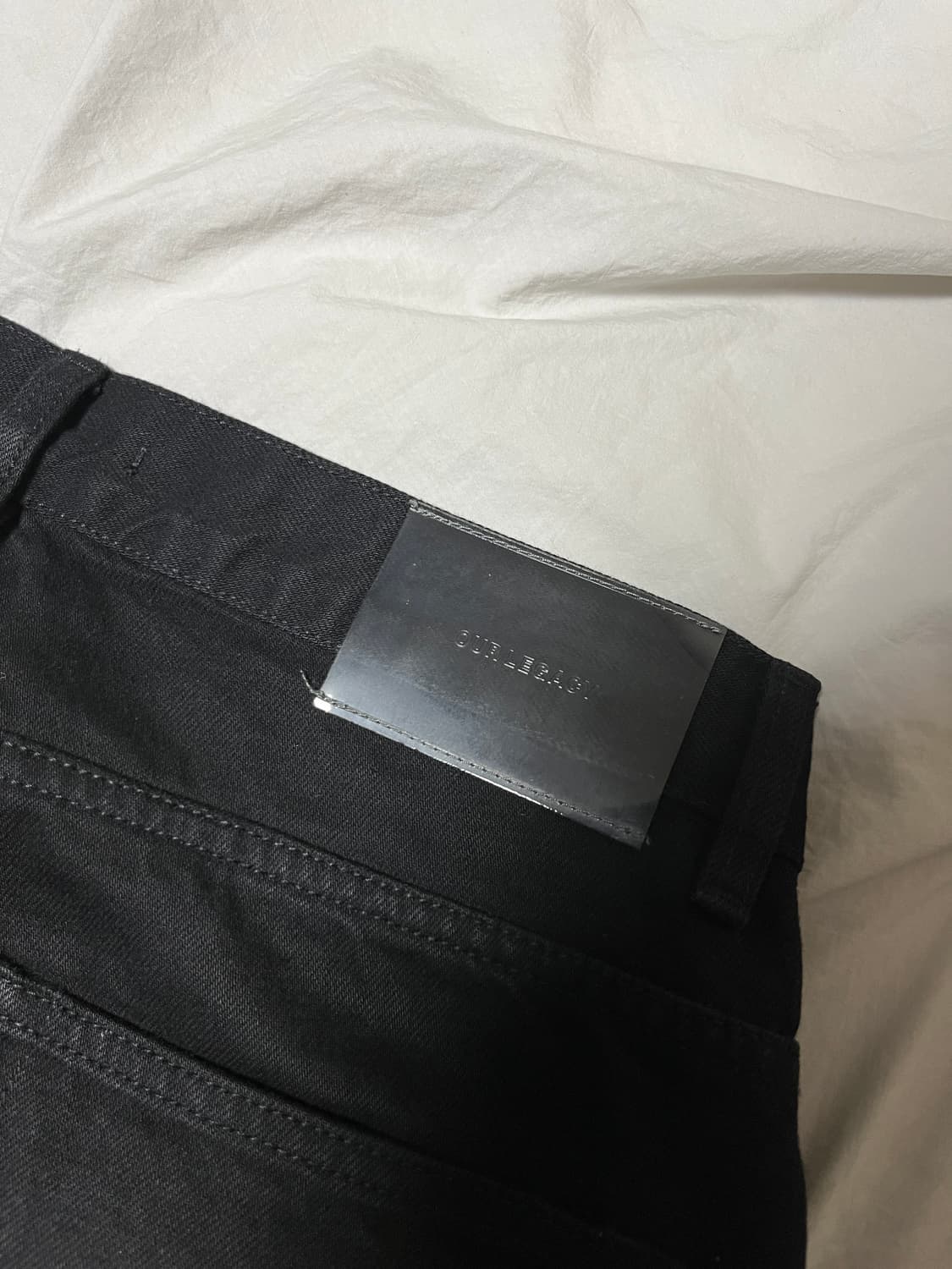 [31] 아워레가시 세컨드컷 블랙 셀비지 상품이미지7