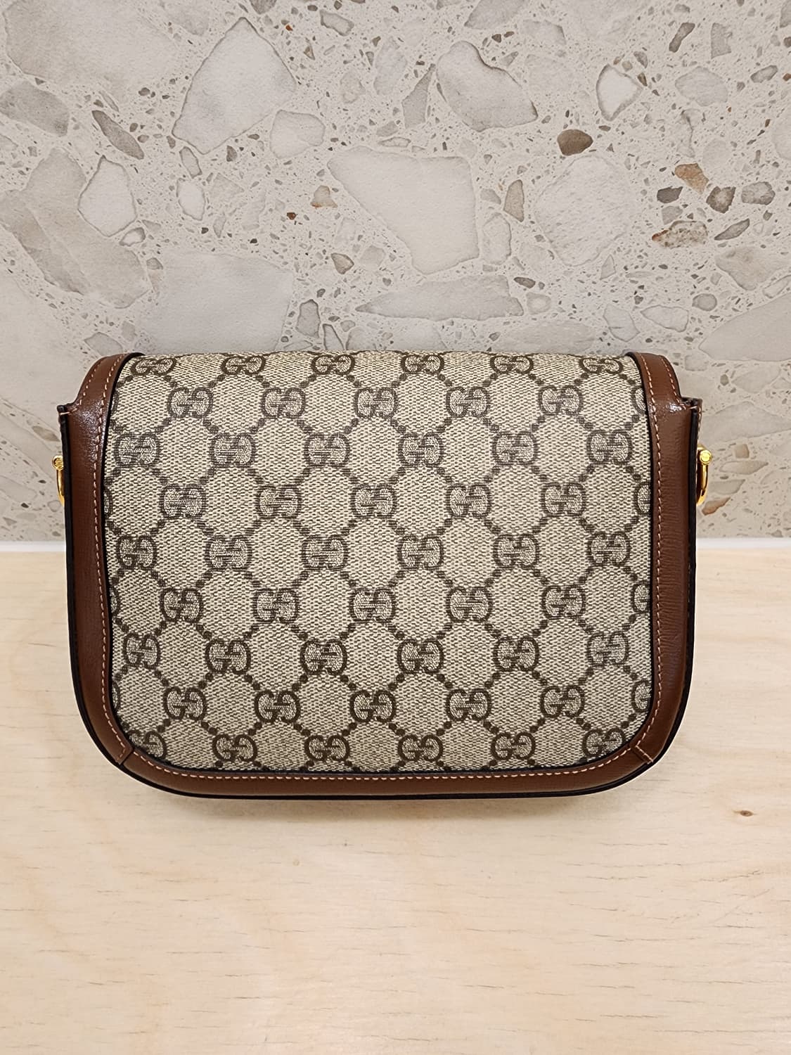 구찌 658574 1955 홀스빗 미니 크로스백 브라운 상품이미지4