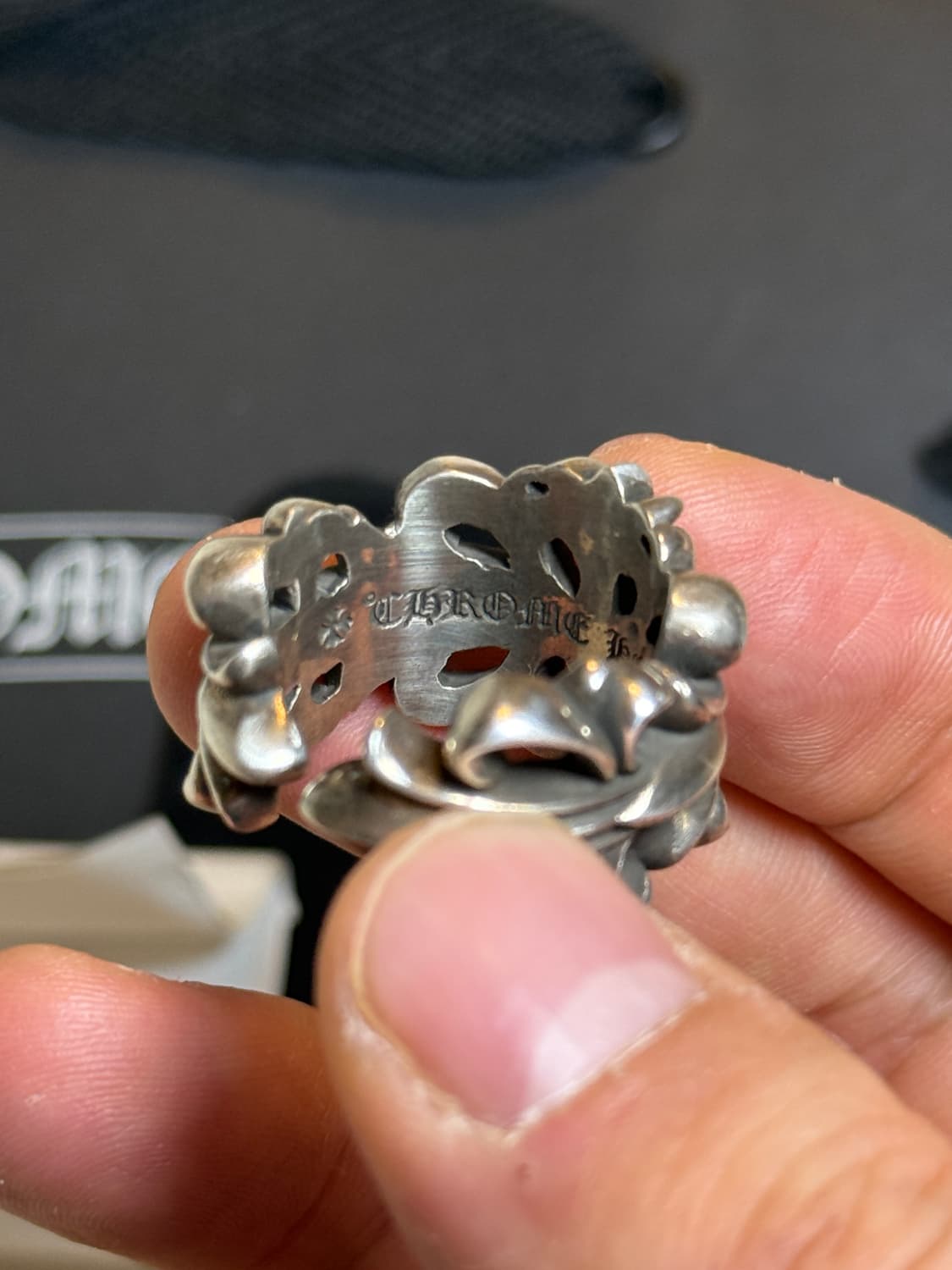 크롬하츠 더블 플로랄링 us9 상품이미지4