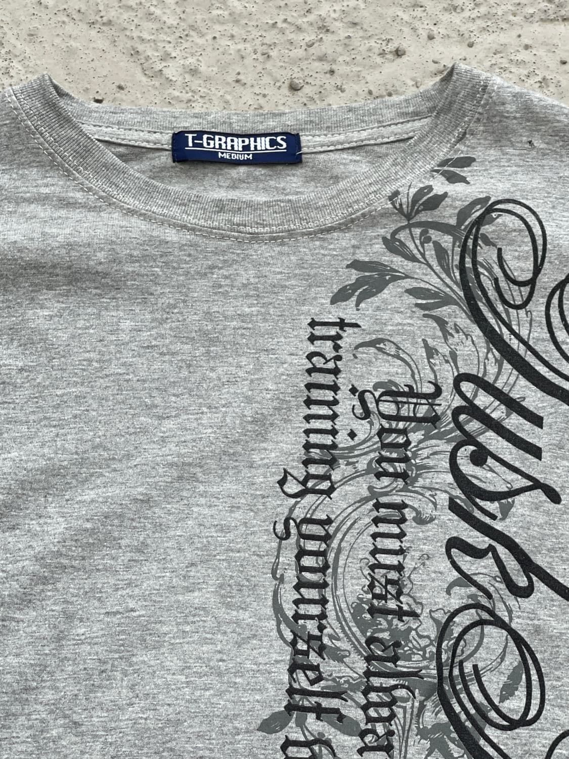 (T graphics)lettering long sleeve t 상품이미지3
