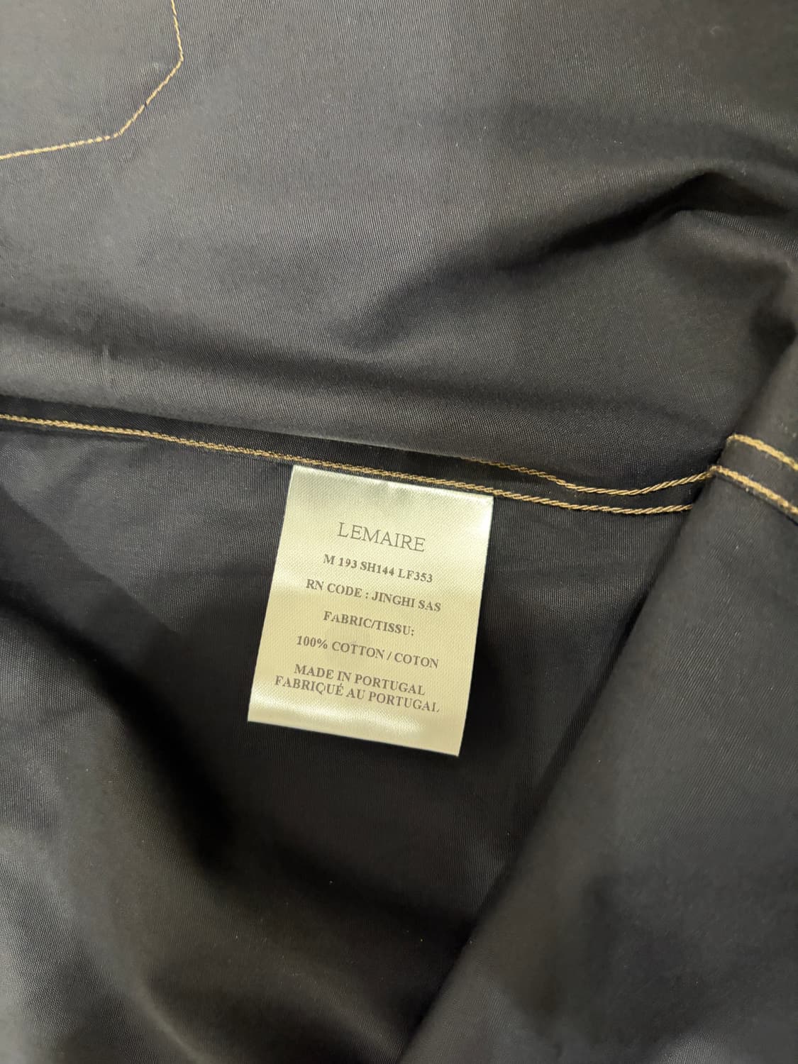 (새상품)르메르 빅카라 셔츠 50 상품이미지4