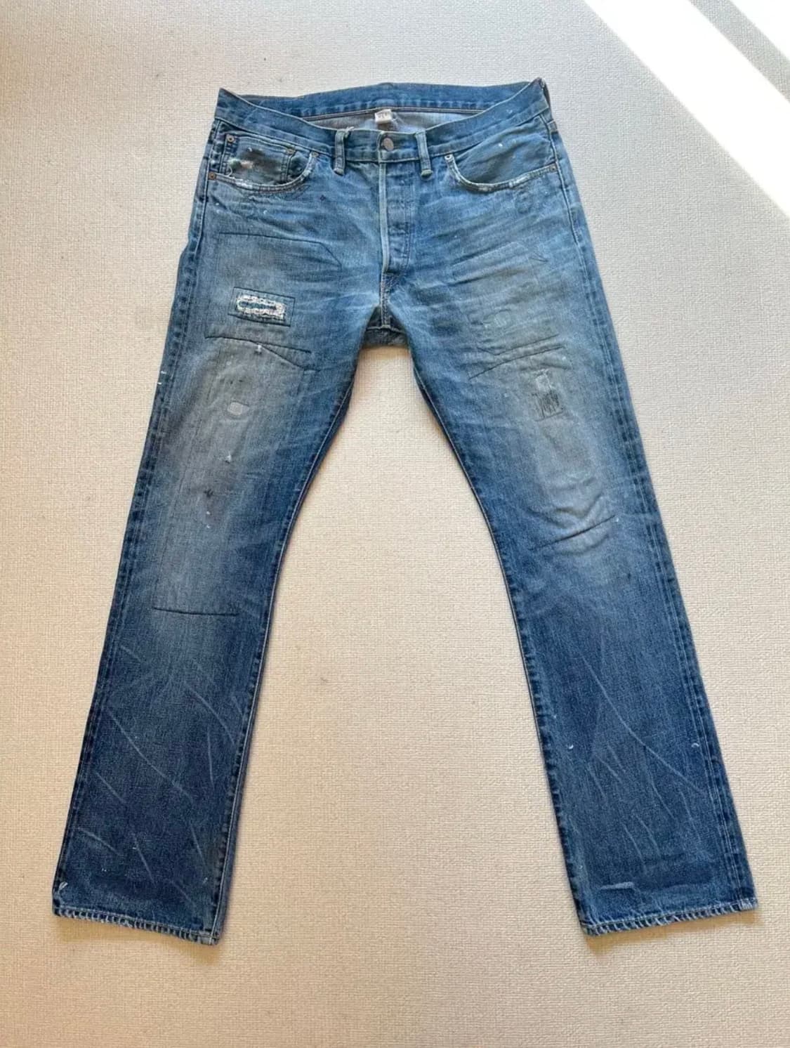 RRL VINTAGE REPAIRED SELVEDGE JEANS 상품이미지1