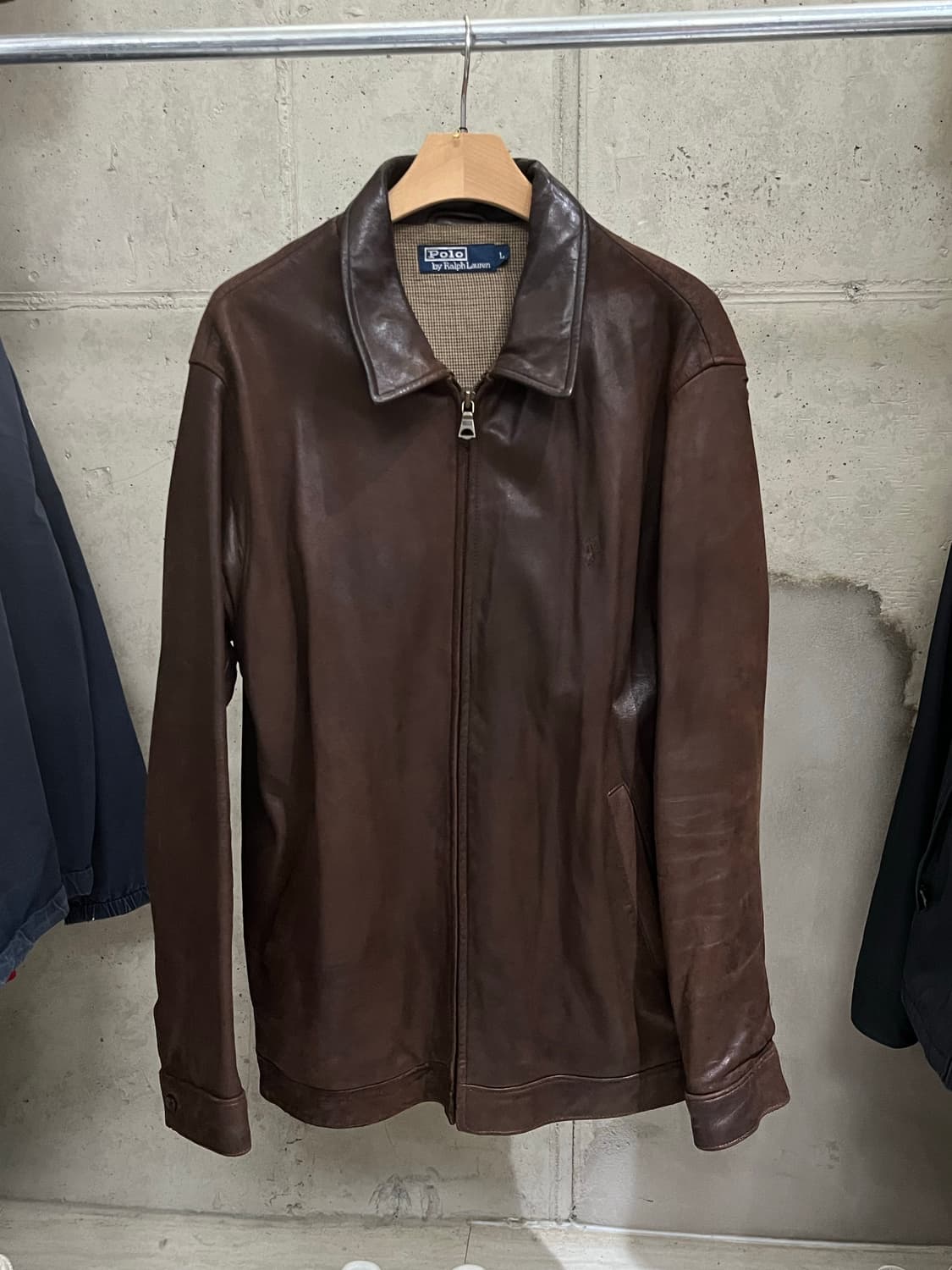 폴로 랄프로렌 맥스웰 가죽 자켓 상품이미지1