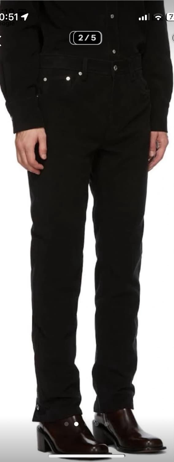 M)Sefr bon trousers black 상품이미지2