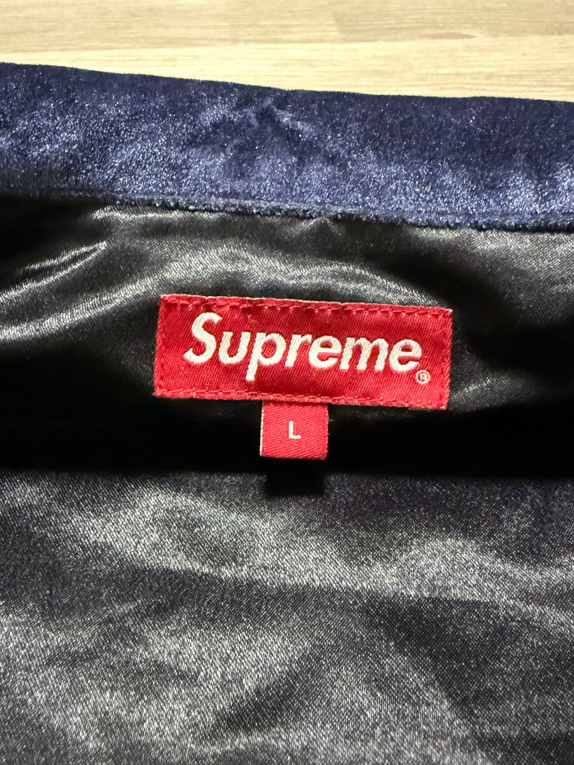 15fw 슈프림 벨벳 워크 자켓 L (스캇, 창모 착용) 상품이미지5