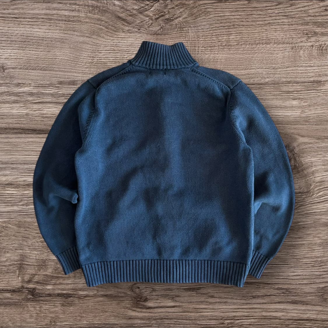 90s L.L.Bean Cotton Knit Zip-up 상품이미지4