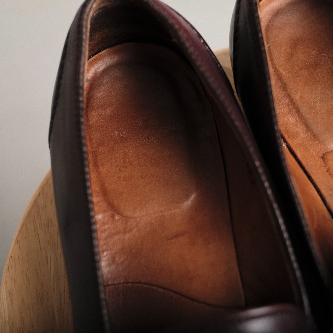 알든 버건디 683 10E 사이즈 버건디 카프 풀스트랩 페니로퍼 상품이미지8