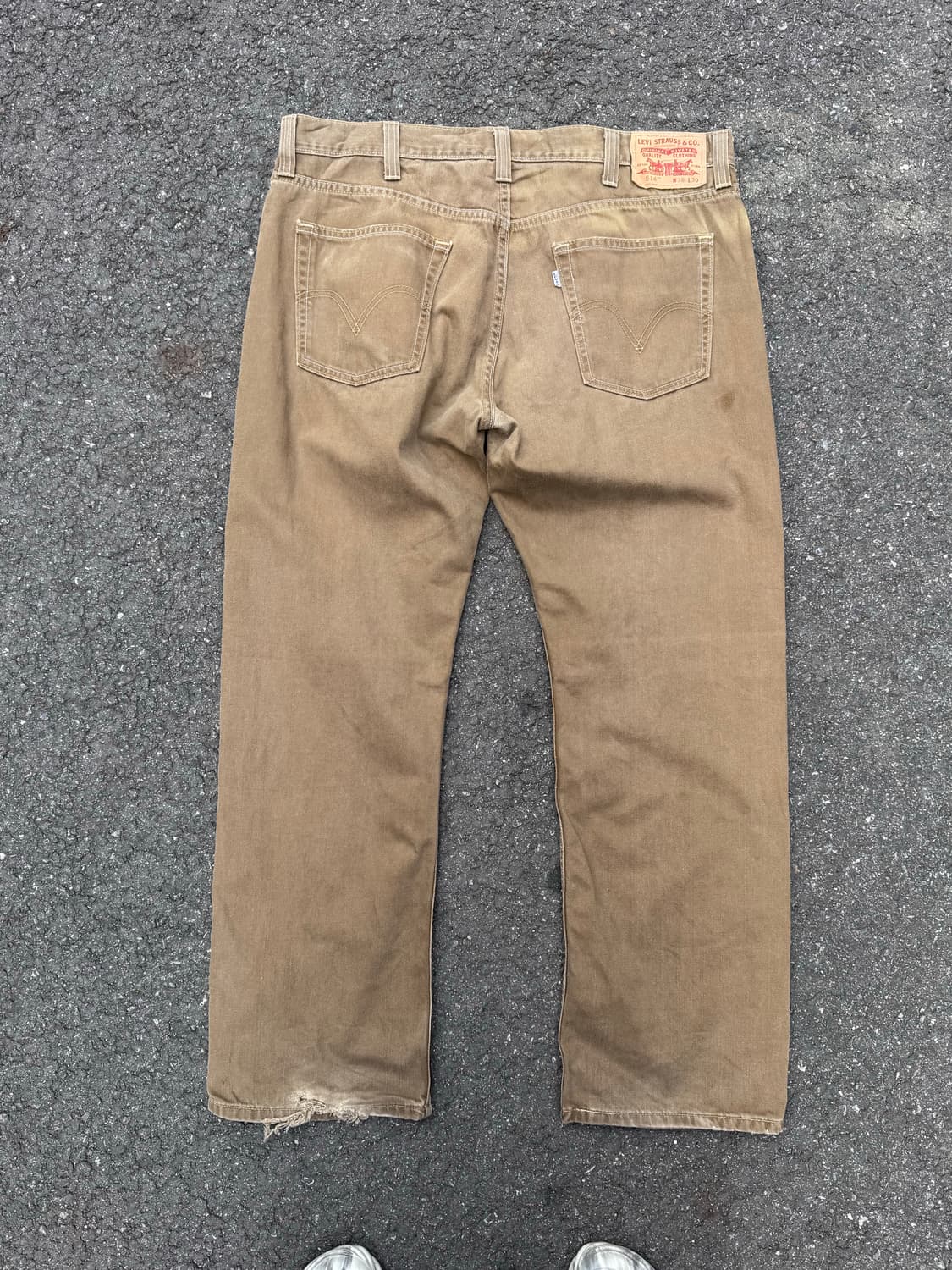 리바이스 514 화이트탭 데님팬츠  상품이미지3