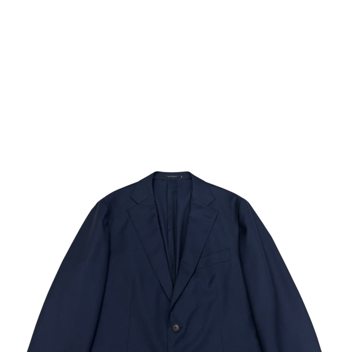 수트서플라이 네이비 아웃포켓 블레이저 상품이미지2