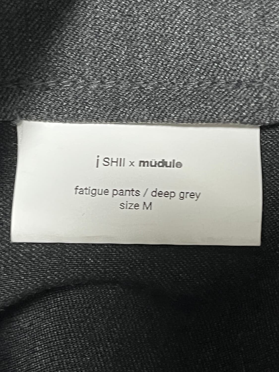 Mudule x ishii 퍼티그팬츠 m 상품이미지3