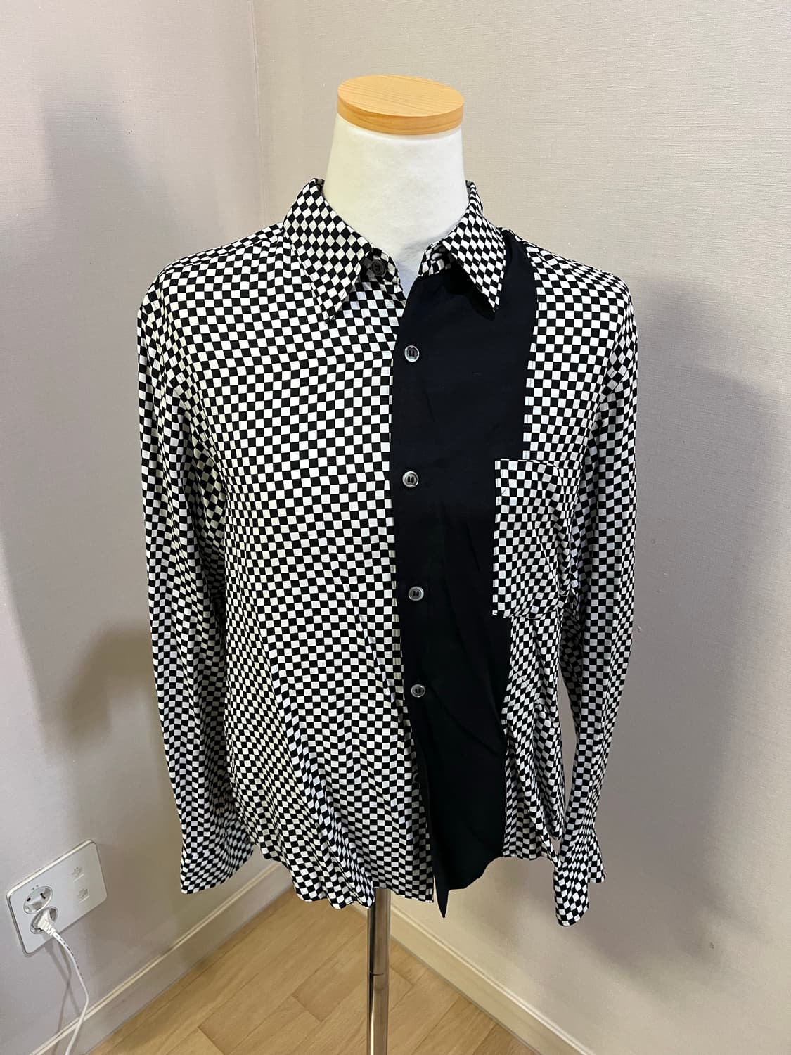 Come des garcons 꼼데가르송 체커보드 셔츠 상품이미지1