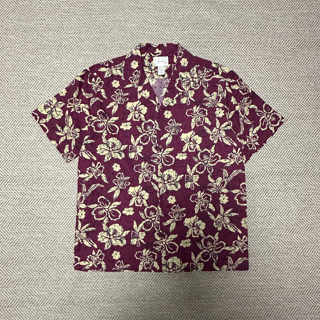 VINTAGE usa made hawaiian shirt 상품이미지1