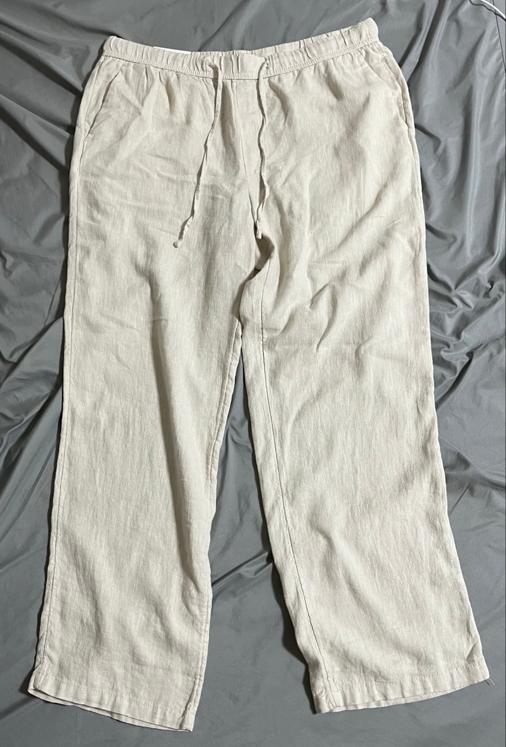 H&M 린넨 와이드 팬츠 상품이미지1