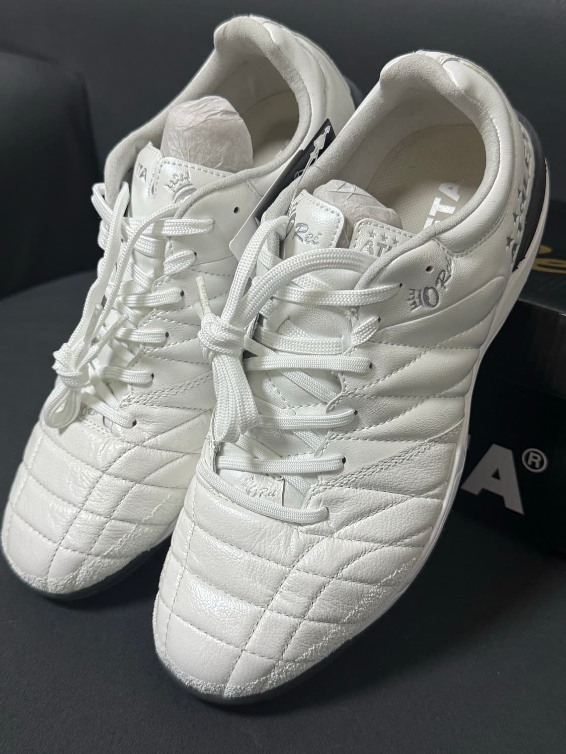 아슬레타 오레이 T6 255 화이트+실버 상품이미지3