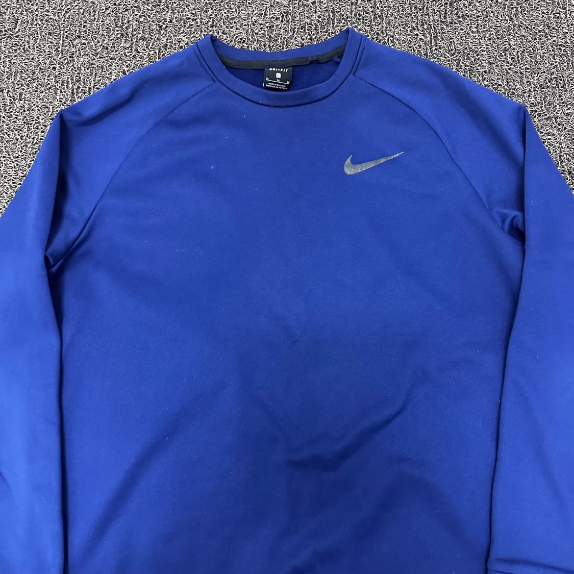 NIKE 나이키 기모 긴팔티셔츠 블루 105(XL) 상품이미지2