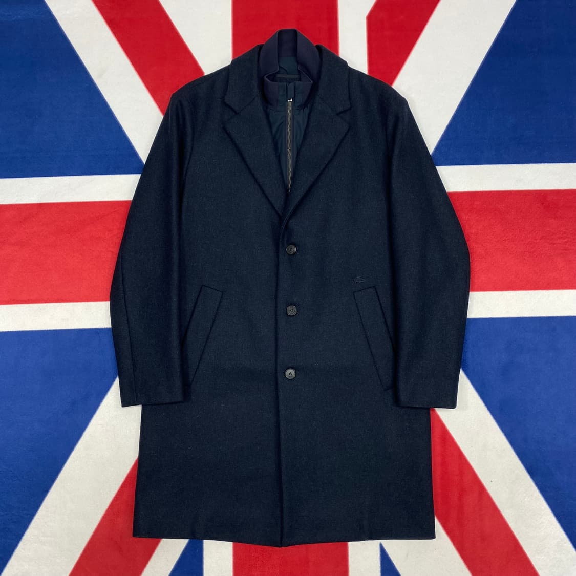 라코스테 레이어드 누빔 롱코트 105 상품이미지1