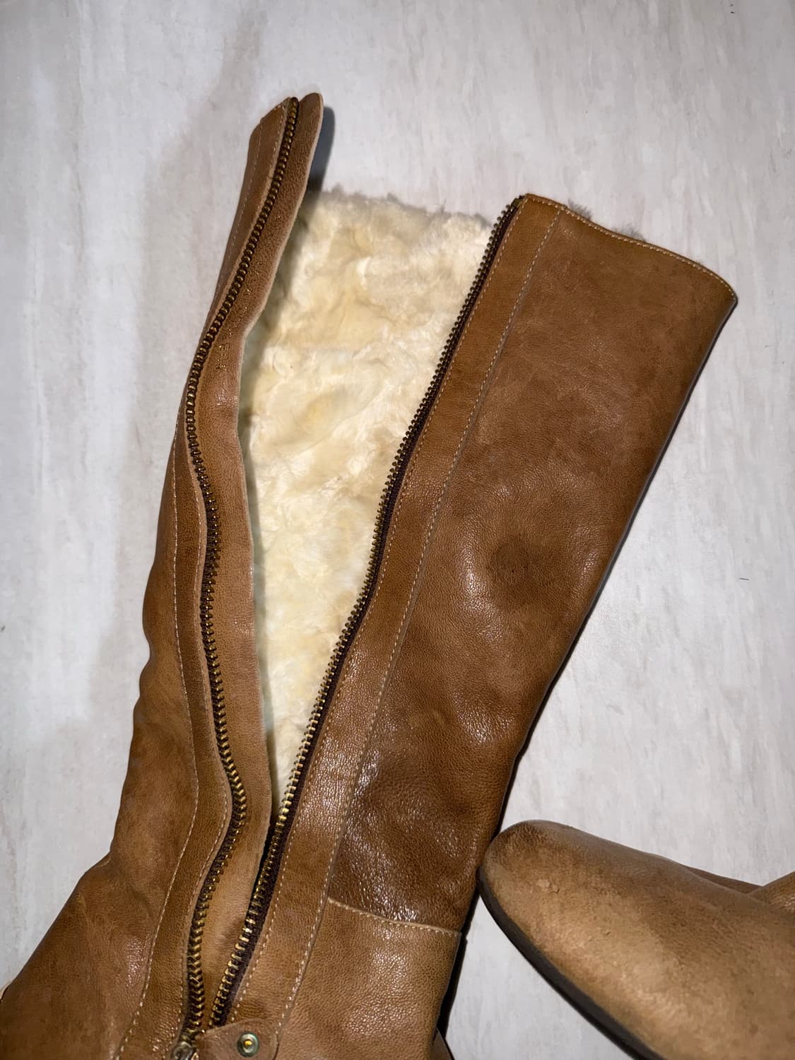 ꧁brunomagli rabbit fur boots꧂235cm 상품이미지3