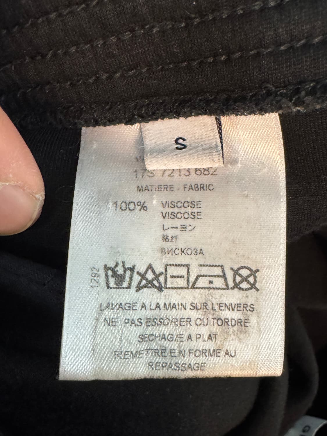 지방시 블랙 여성 바지 S 상품이미지7