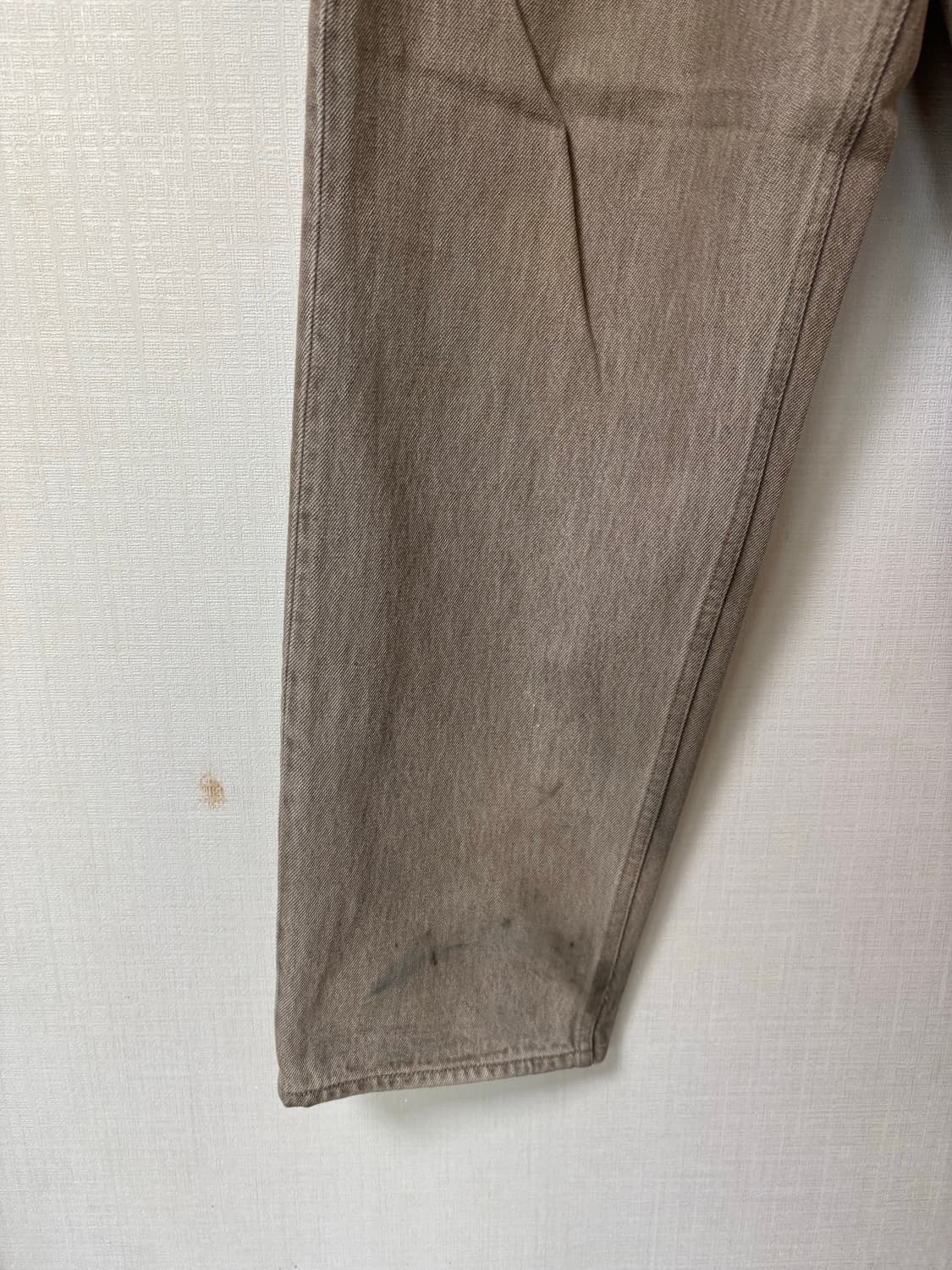 [30] 오라리 하드 트위스트 데님 모카브라운 상품이미지7