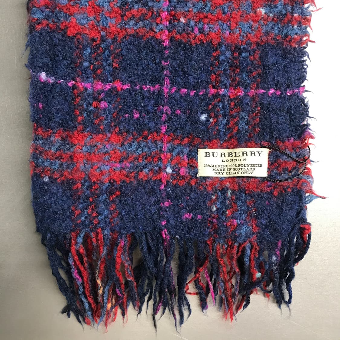버버리 정품 메리노 혼방 머플러 상품이미지3