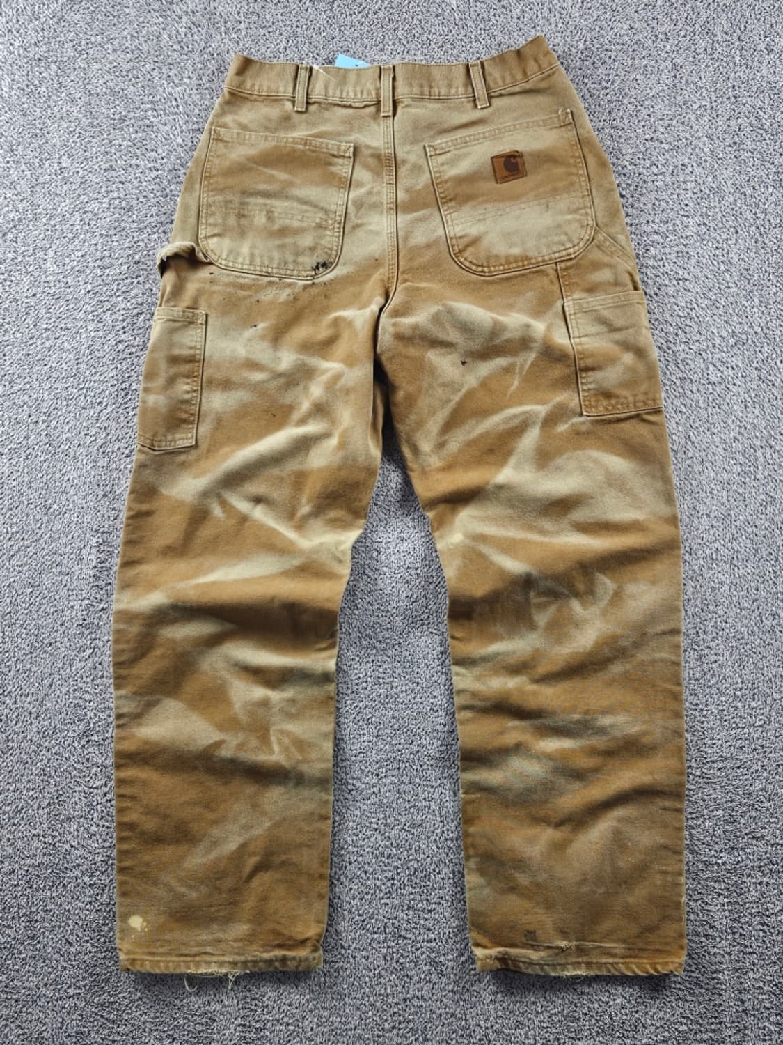 칼하트 다잉커스텀 덕 캔버스 카펜터 워크 팬츠 (32X32)/ 11059 상품이미지4
