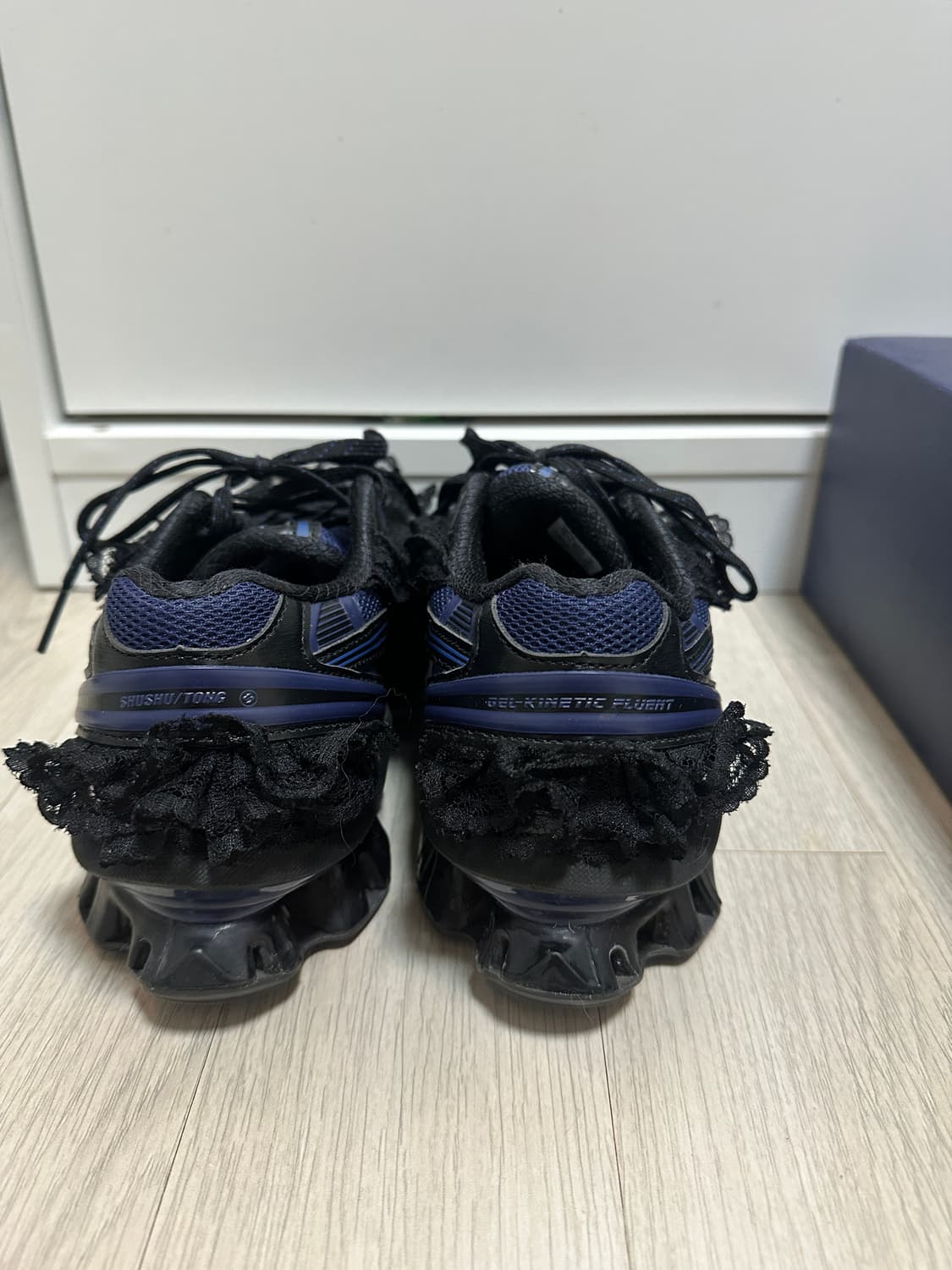 (235)아식스 x 슈슈통 젤 키네틱 플루언트 블루 익스팬스 모나코 블루 상품이미지3