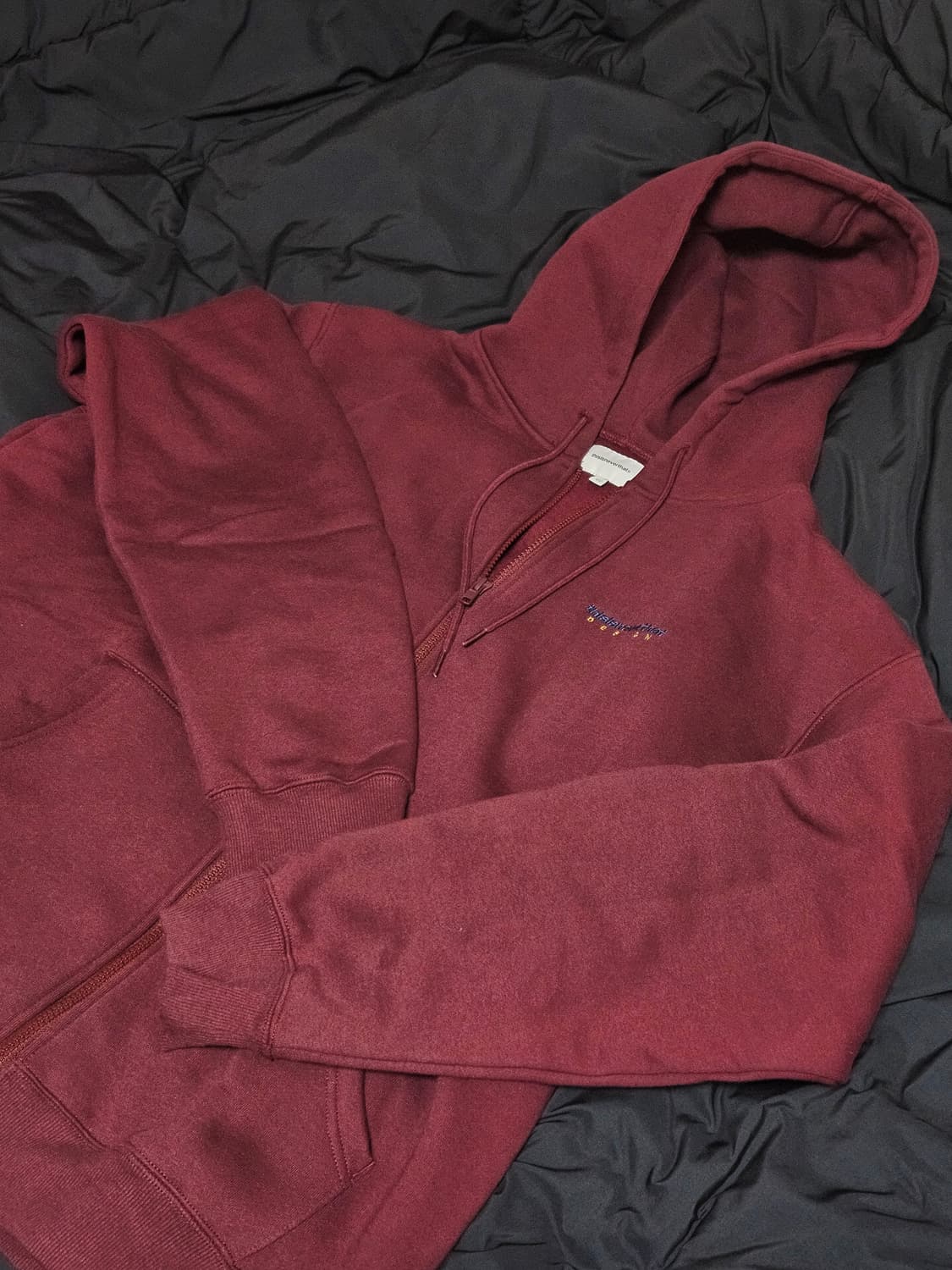 thisisneverthat 집업후드 버건디 상품이미지2