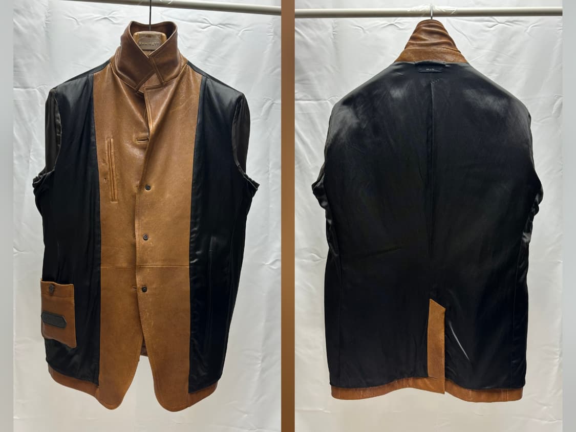 톰포드 밀리터리 램스킨 자켓 56사이즈(105~110) 판매 상품이미지10