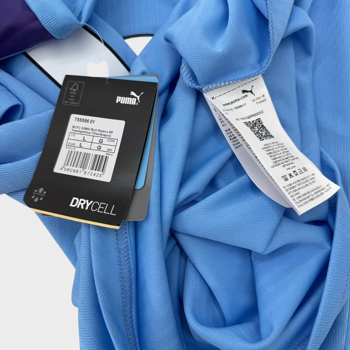 19-20 맨체스터 시티 홈 No.16 로드리 상품이미지9