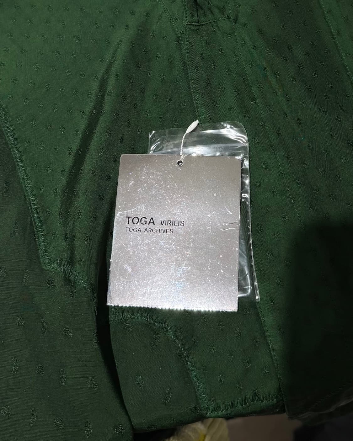 토가 비릴리스 그린 레이온 트윌 셔츠 상품이미지7