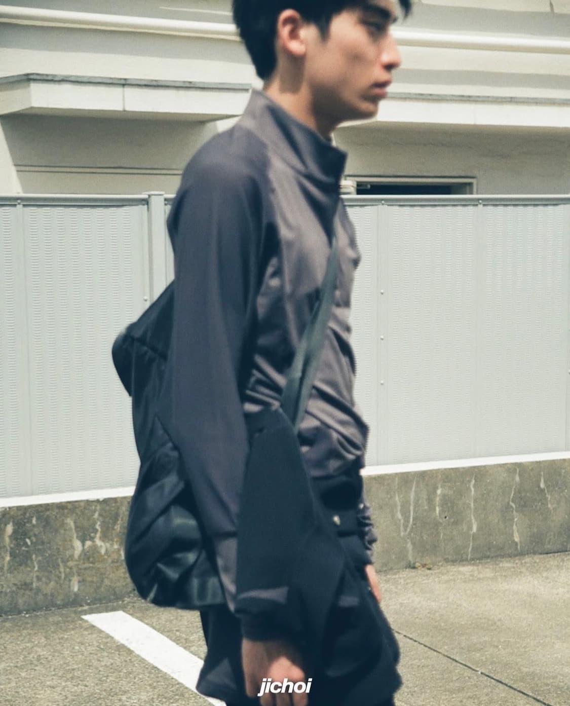 지초이 메쉬 롱슬리브 샤크 그레이 상품이미지2