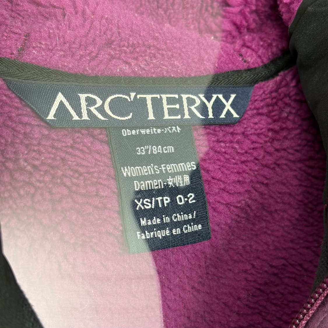 아크테릭스 플리스 후드 패딩 자켓 상품이미지2