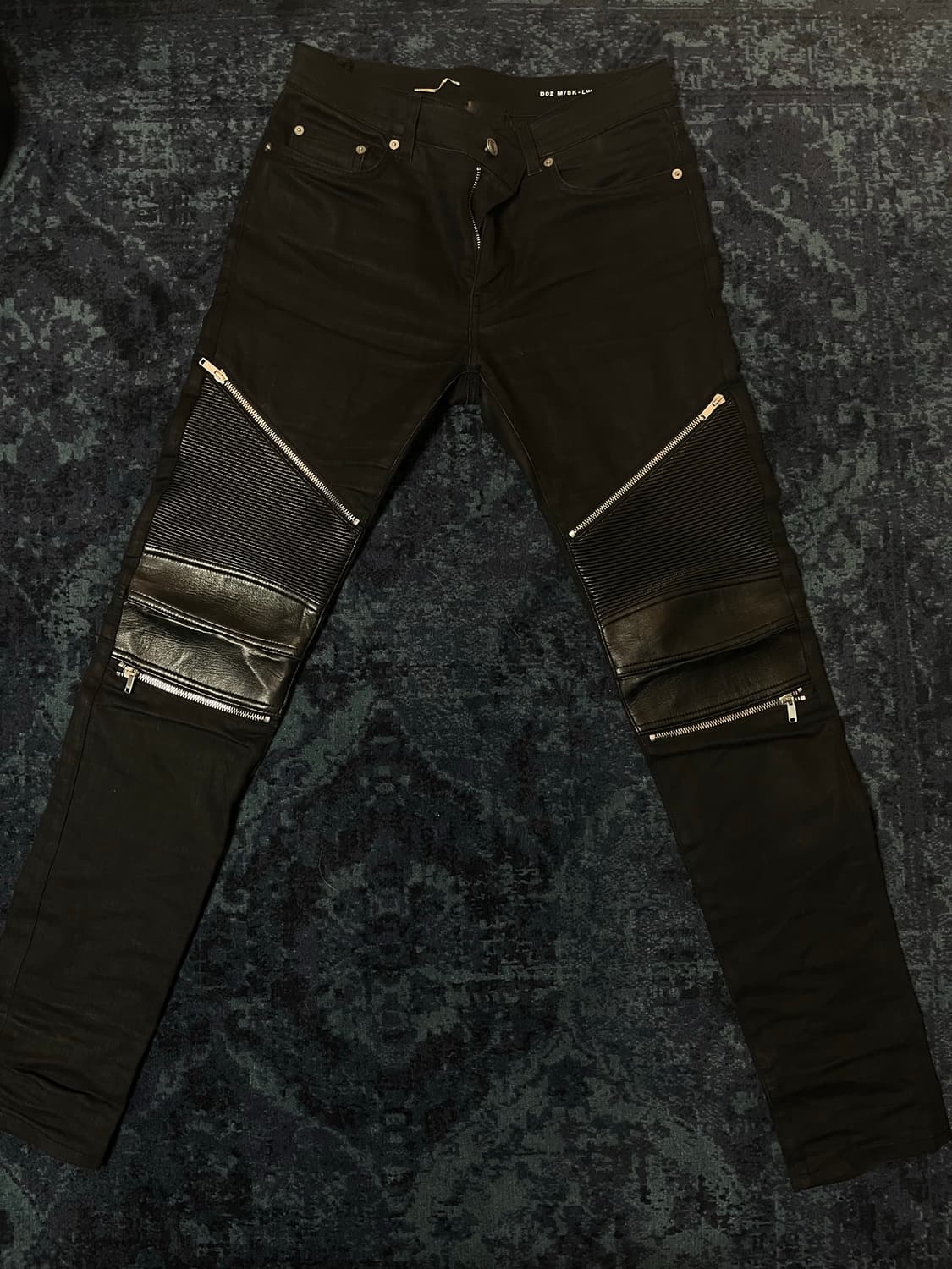 에디기 생로랑 16ss 레더 패널 진 판매합니다 상품이미지2