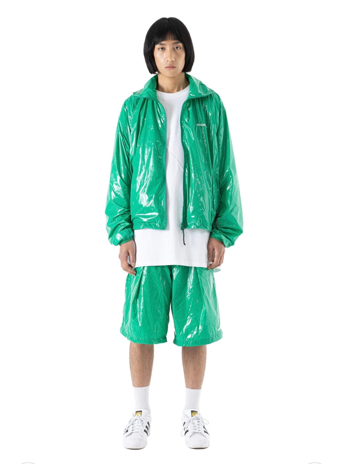 매스노운 새틴 상하의 세트 새제품 상품이미지1