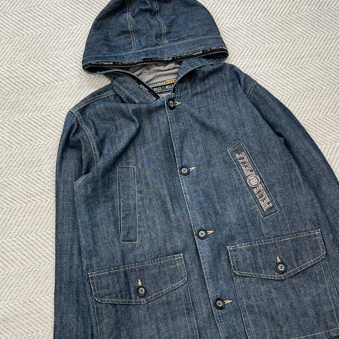 펠레펠레 데님 후드자켓 r2498 상품이미지3