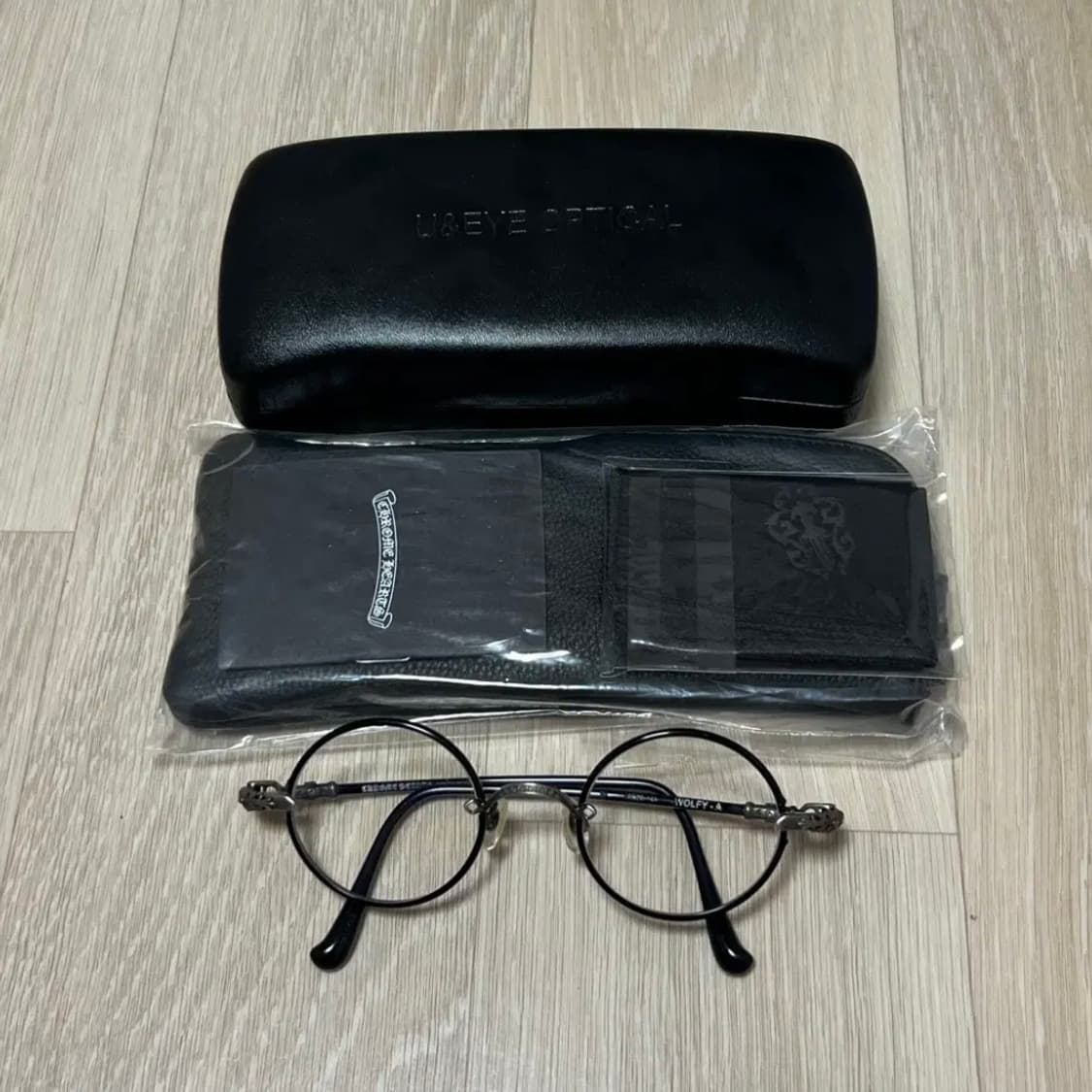 크롬하츠 울피 A 안경 블랙 풀세트 상품이미지2