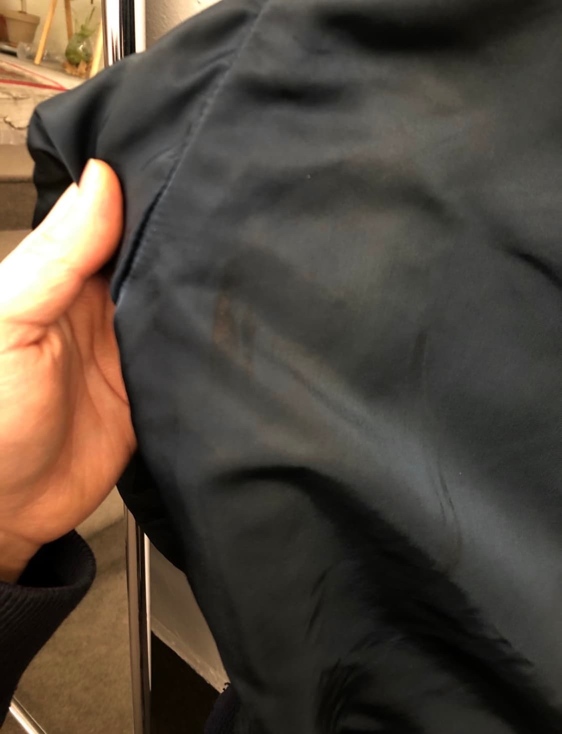 90s 알파인더스트리 ma-1 네이비 상품이미지7