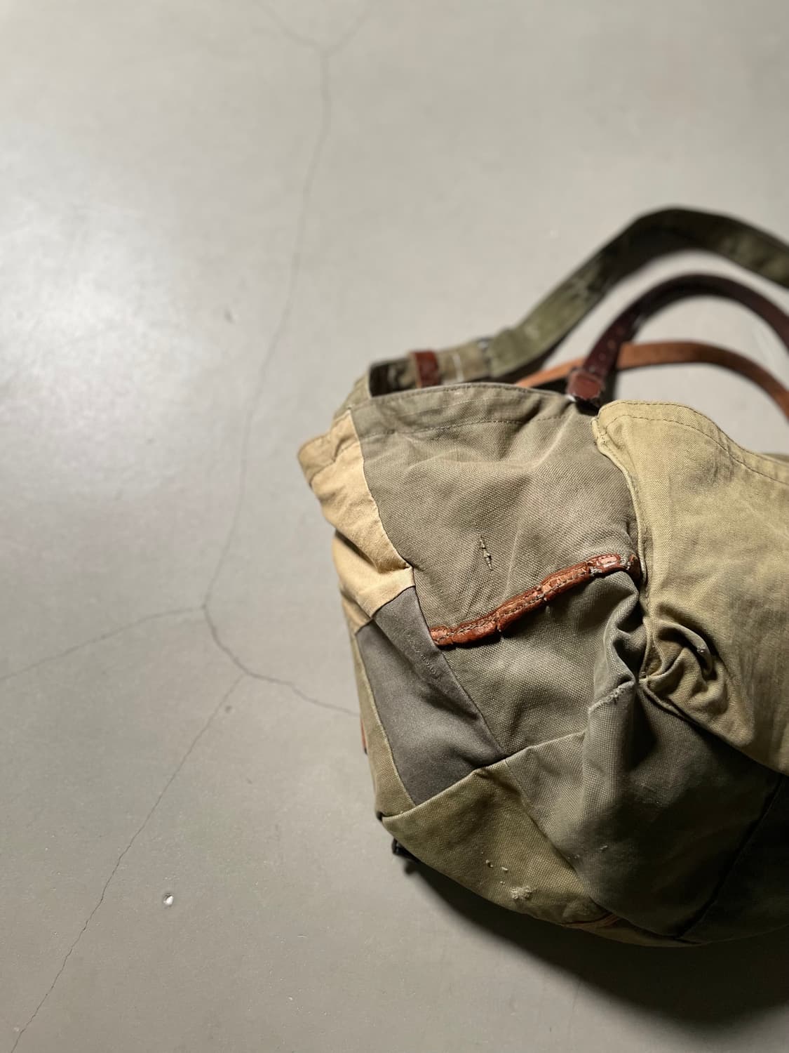 ARTE POVERA Remake Canvas × Leather Bag 상품이미지5