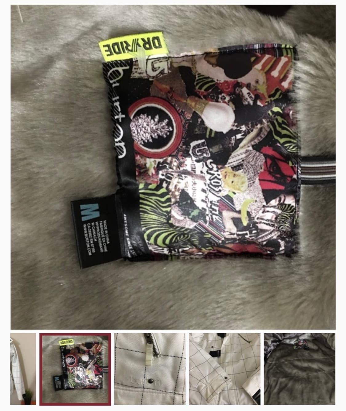 버튼(Burton) DRYRIDE 여성 스노우 자켓 / 미착용 상품이미지9