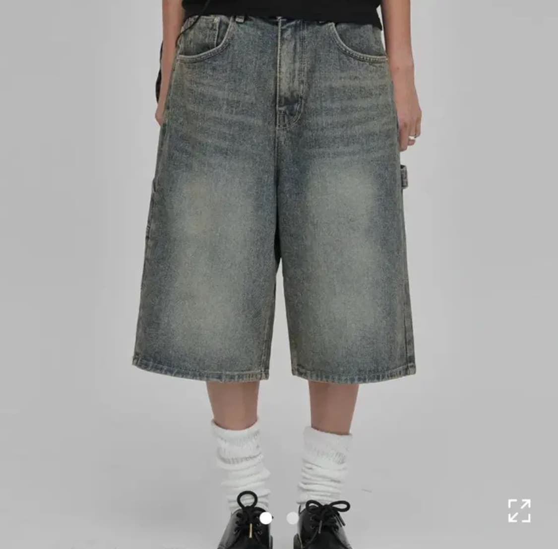 블랙업 헥크 카펜더 버뮤다 데님팬츠 상품이미지1