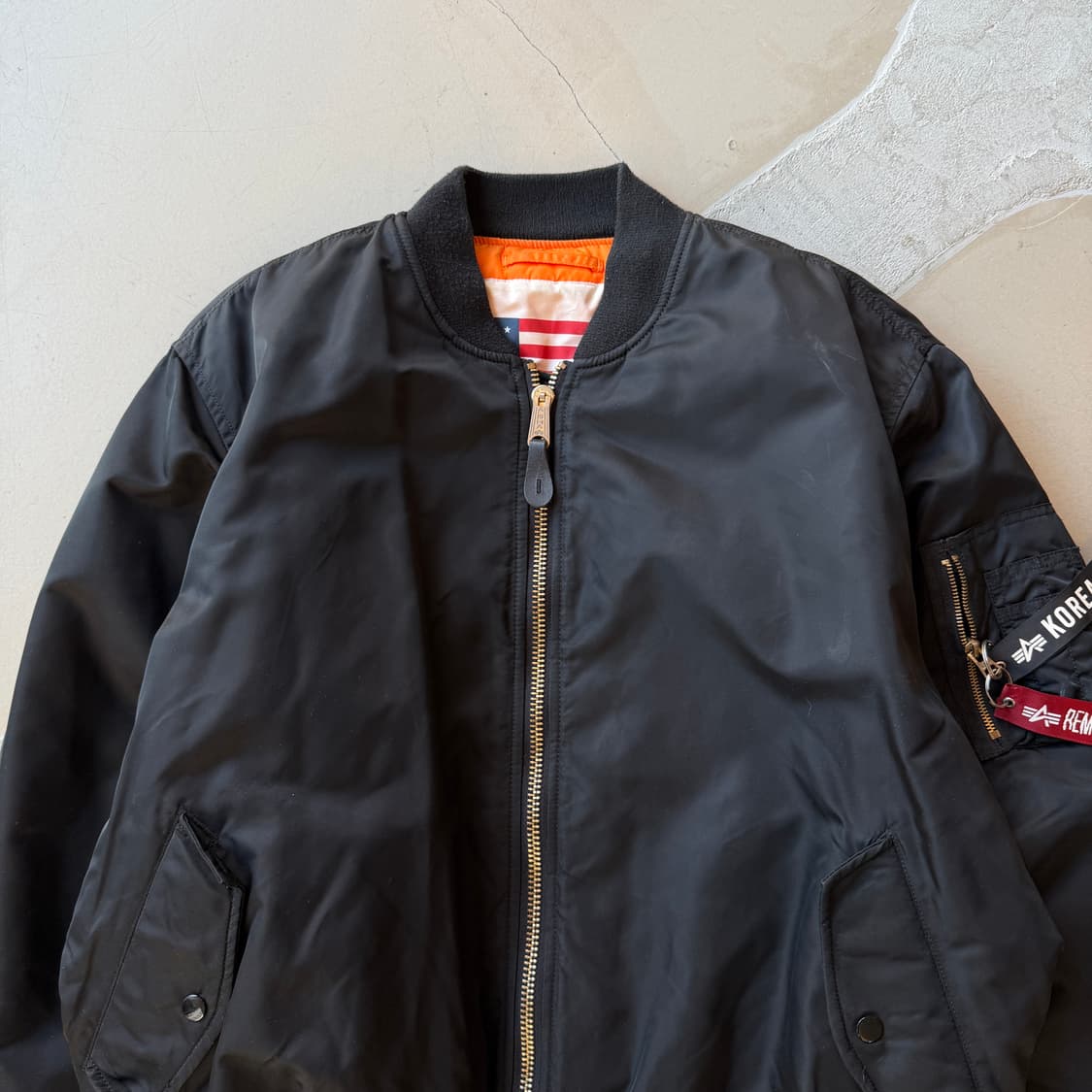 알파 인더스트리 플라이트 자켓 상품이미지3
