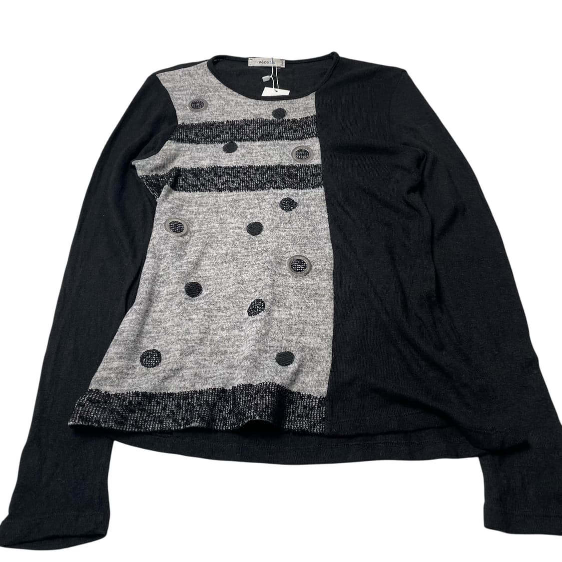 Vece blu 아일렛 포인트 울 블렌드 니트 (italy made) 상품이미지4