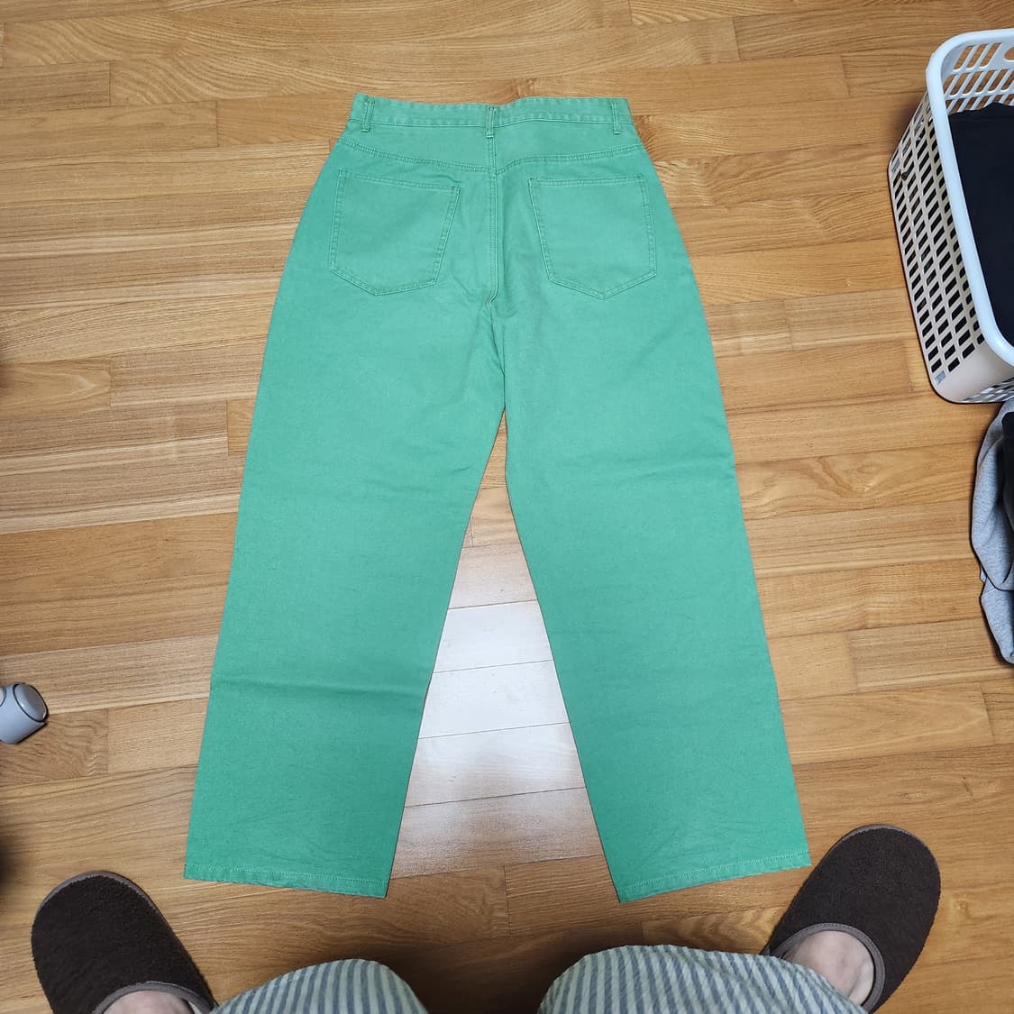 파르티멘토 그린 팬츠 상품이미지3