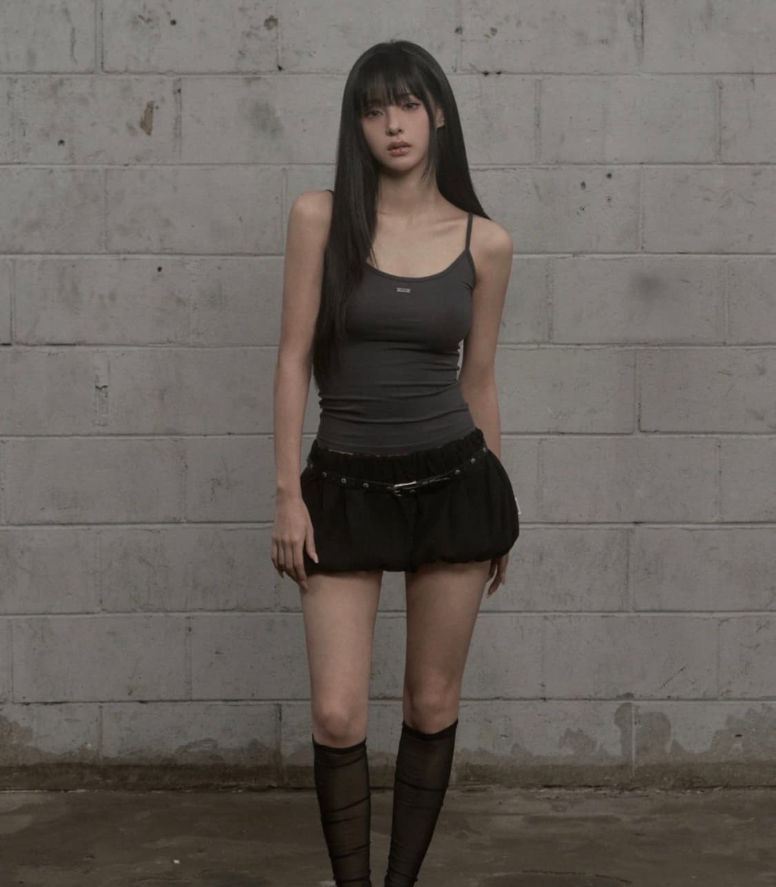 카키포인트 Muted Core Sleeveless 차콜 상품이미지3
